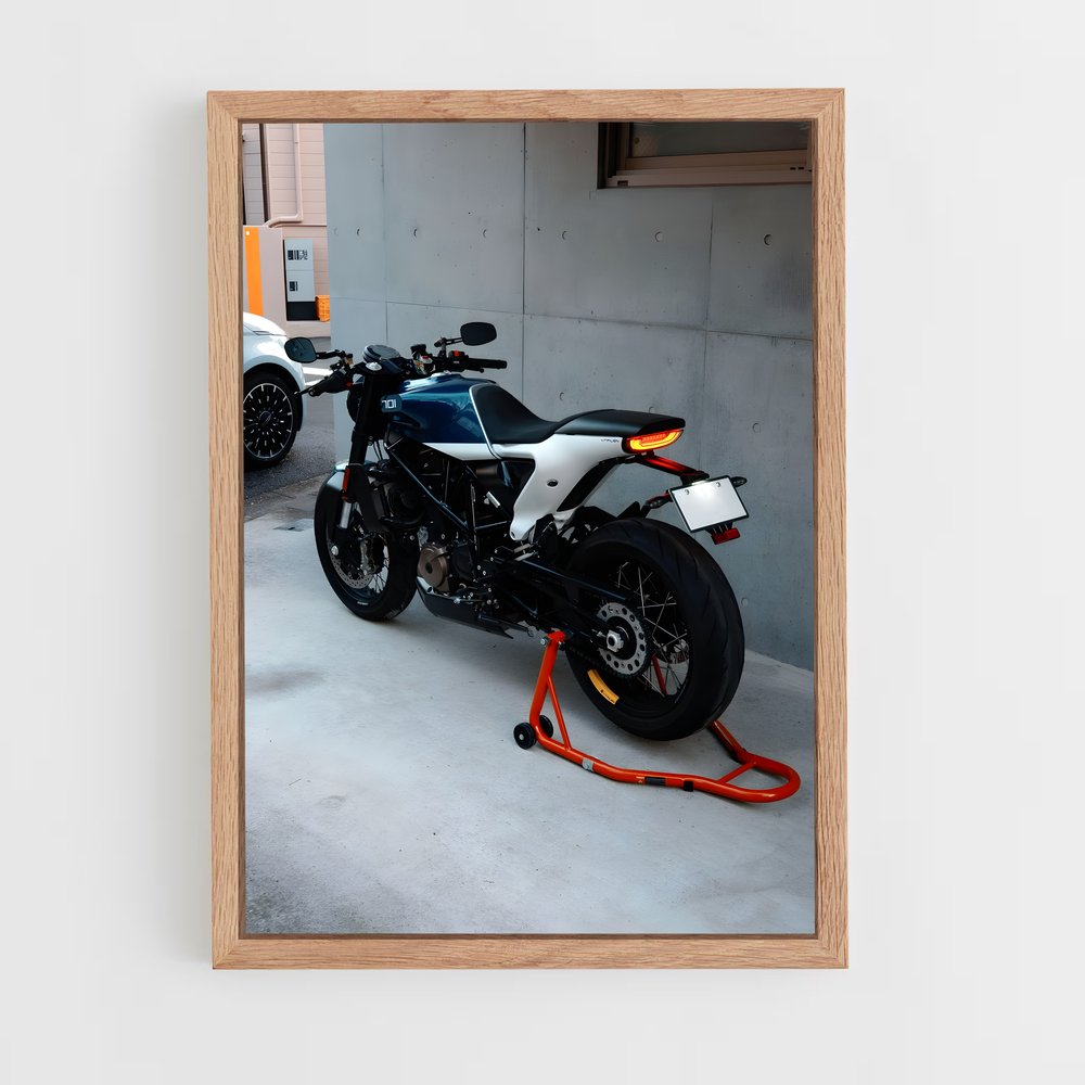 Poster Vitpilen élégant – affiche Husqvarna (vue 4)